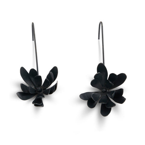 Single Flower Earrings by Belinda Esperson