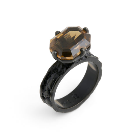 Gorilla Skin Tourmaline Ring by Lisa Roet