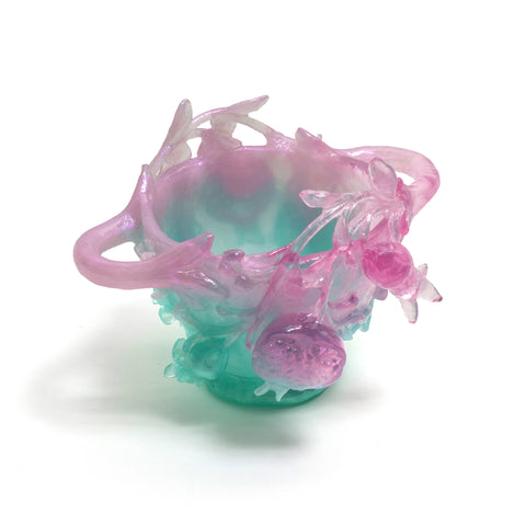 Persephone Bowl (Pearl, Pink & Mint) by Kate Rohde