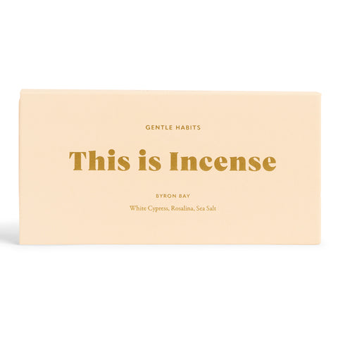 THIS IS INCENSE: Incense with Australian Blended Essential Oils / BYRON BAY by This is Incense