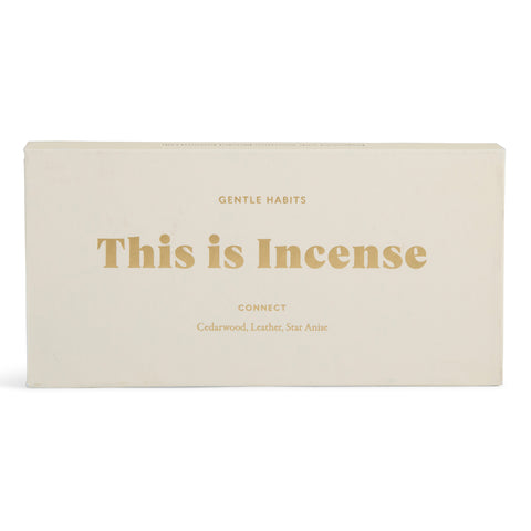 THIS IS INCENSE: Incense with Australian Blended Essential Oils / CONNECT by This is Incense