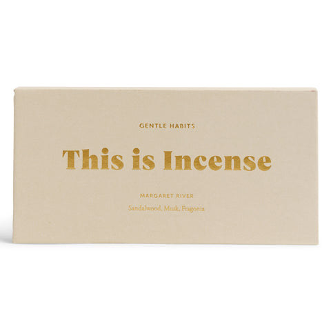 THIS IS INCENSE: Incense with Australian Blended Essential Oils / MARGARET RIVER by This is Incense