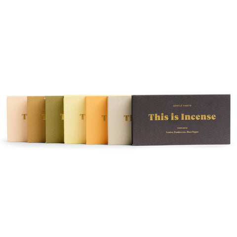 THIS IS INCENSE: Incense with Australian Blended Essential Oils / NOOSA