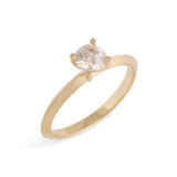 Classic V Love Ritual Champagne Diamond Ring