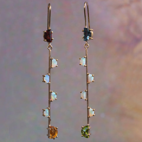 Lunation Drop Earrings