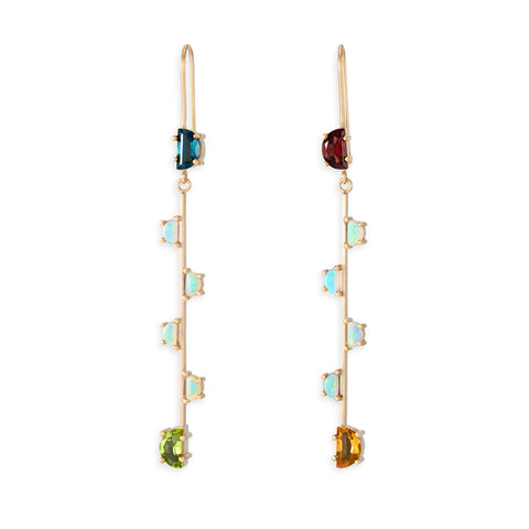 Lunation Drop Earrings by Melanie Katsalidis