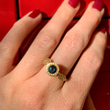 Cerulean Ceylon Ring